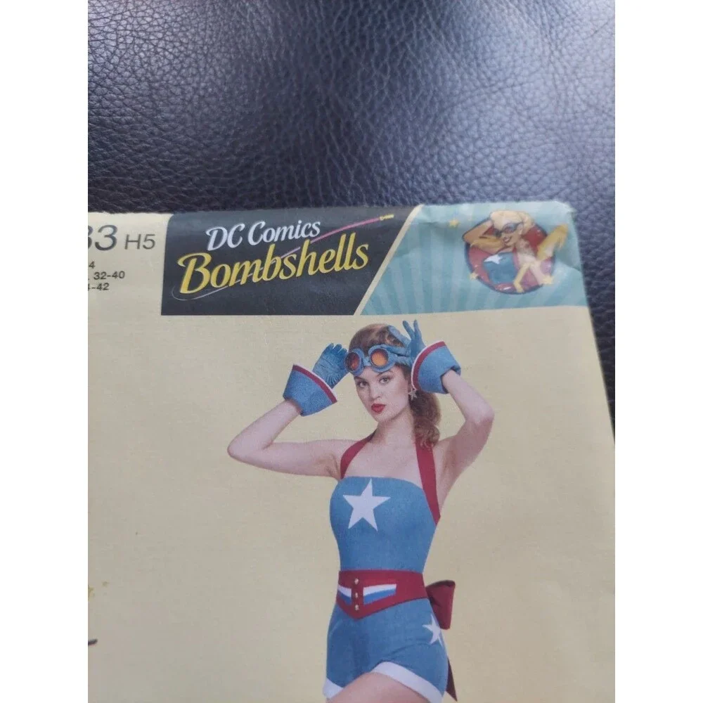 Simplicity 8433 DC Comics Bombshells STARGIRL CHOOSE SIZE UNCUT Pattern Cosplay